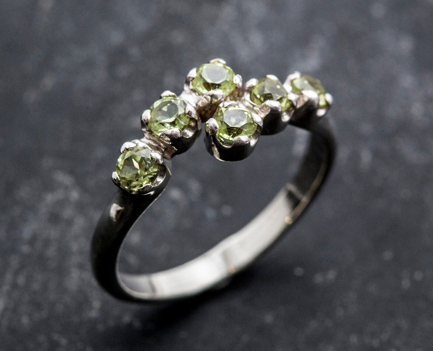 New Flower Style Natural Green Olivine Ring August Birthstone Engagement  Wedding Gifts for Women Real 925 Silver Birthstone - AliExpress